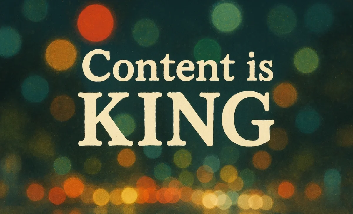 Content is Still KING, AI and Future SEO
